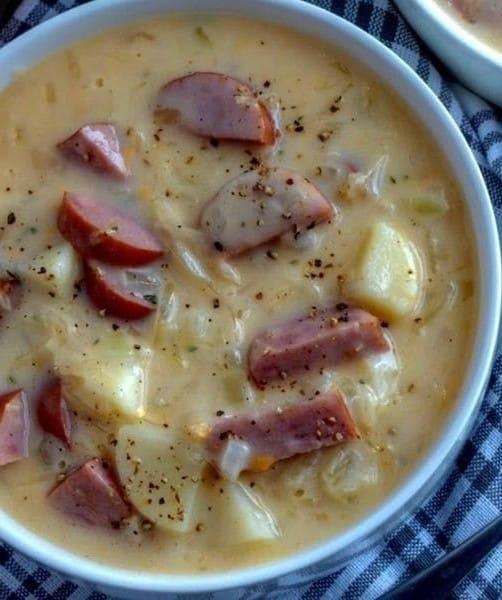 KIELBASA SOUP WITH POTATOES