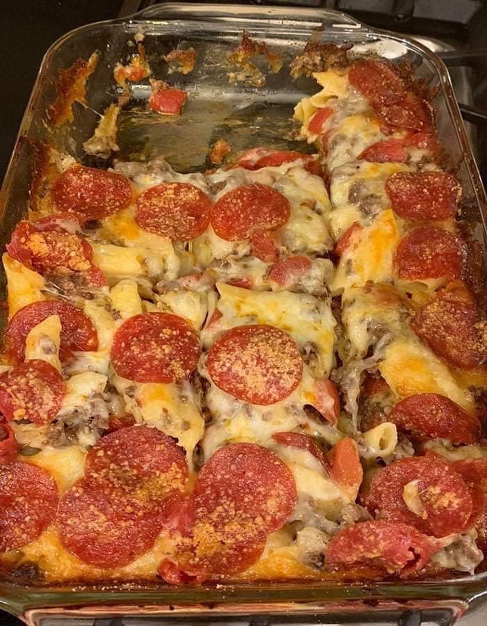 Pepperoni Pizza Casserole – Simple and So delicious